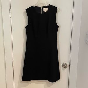 Kate spade classic black a line sleeveless dress.